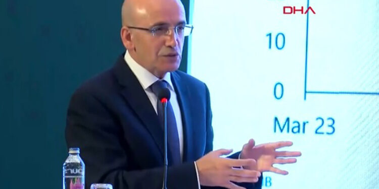 Mehmet Şimşek: “Eylülde, yıllık enflasyonda yüzde 40’lı rakamları görebiliriz”