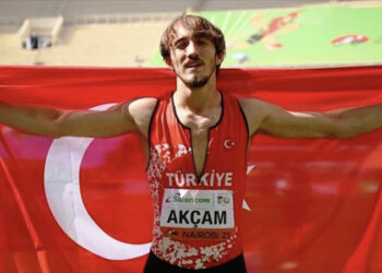 Milli atlet Berke Akçam, erkekler 400 metre engelli finalinde 5. oldu