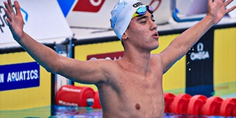 Milli yüzücü Kuzey Tunçelli, başarısını altın madalya ile taçlandırdı, Avrupa Şampiyonu oldu