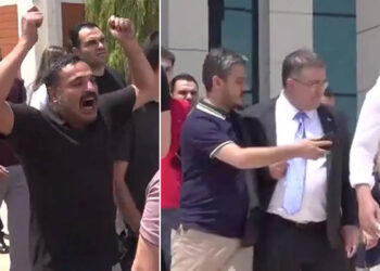 Müteahhitlere tutuklanmama garantisi isteyen Ersan Şen’i, depremzedeler  protesto etti