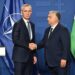 NATO Genel Sekreteri, Macaristan lideri Orban ile orta yolu buldu