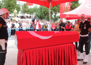 Ordulu şehit Cemalcan Ev, son yolculuğuna uğurlandı