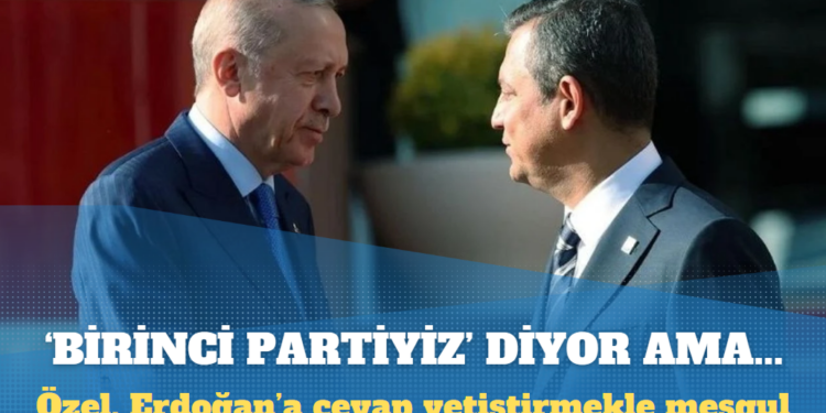 Özel’den Erdoğan’a: İttifak ortağının gönlünü yapmaya yönelik kurulmuş bir cümle