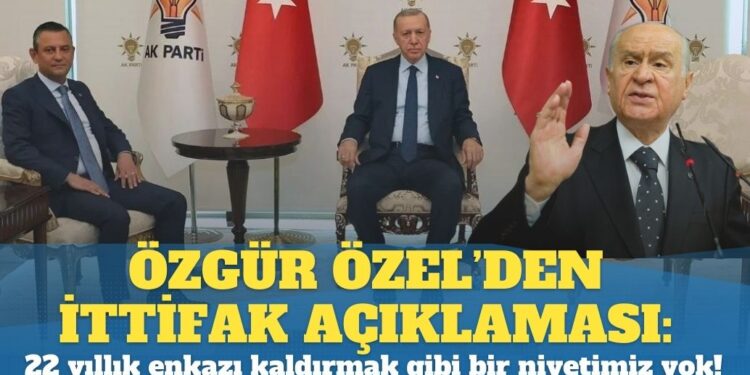 Özgür Özel’den ittifak açıklaması: 22 yıllık enkazı kaldırmak gibi bir niyetimiz yok!