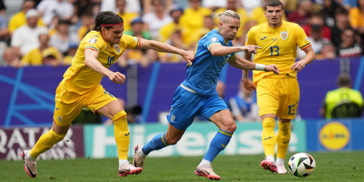 Romanya, Ukrayna'yı gol yağmuruna tuttu