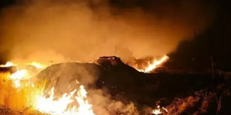 Şırnak’ta anız yangını 7 köyü etkiledi