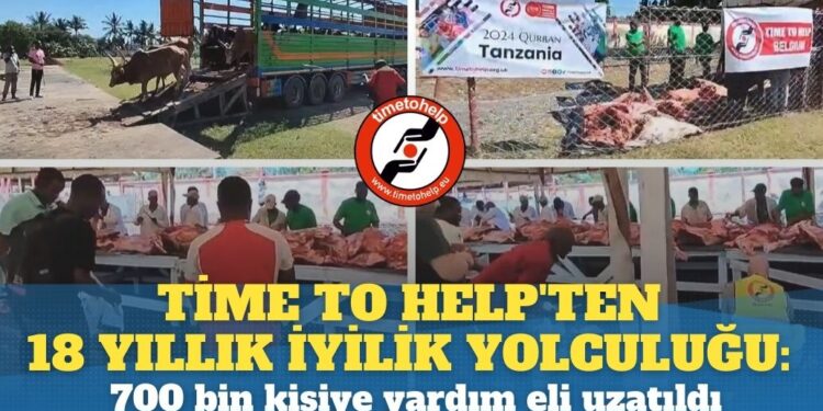 Time to Help’ten 18 Yıllık İyilik Yolculuğu: 700 bin kişiye yardım eli uzatıldı