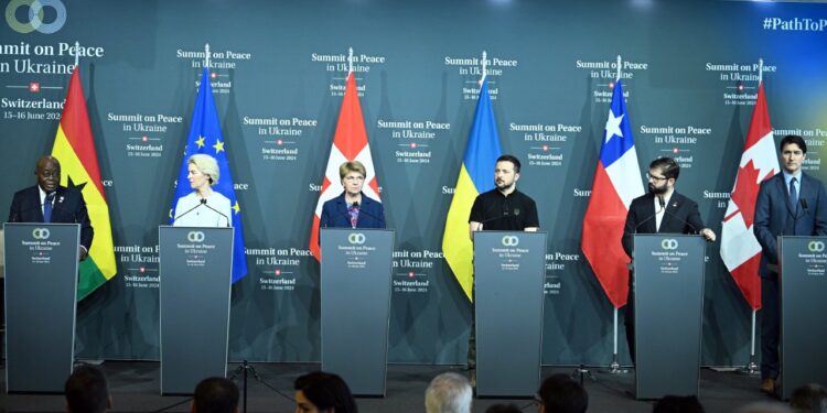 Ukrayna Barış Zirvesi sona erdi: Ortak bildiriyi 80 ülke onayladı