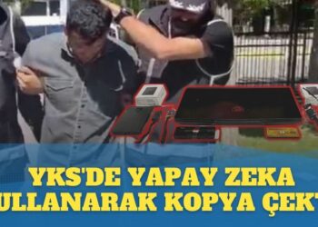 YKS’de yapay zeka kullanarak kopya çekti