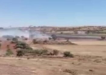 Yerleşim yerlerine ilerliyor; Nusaybin'deki yangın kontrol altına alındı