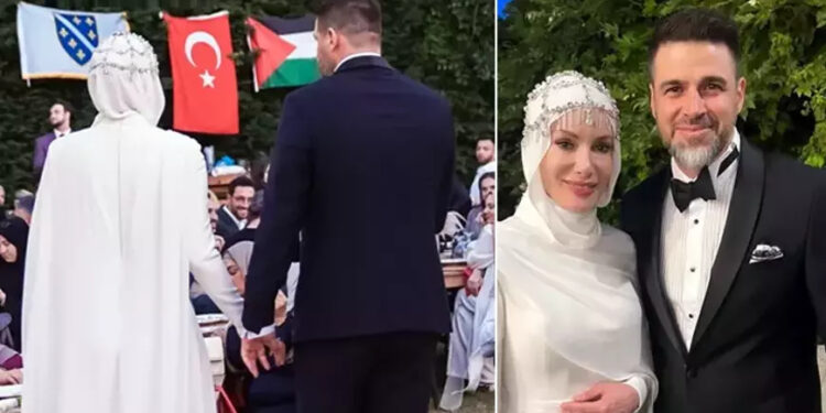 Gamze Özçelik, oyuncu Reshad Strik ile evlendi