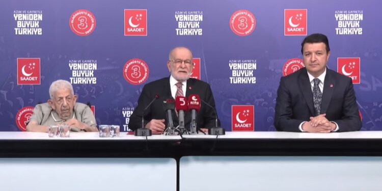 Karamollaoğlu duyurdu: Saadet Partisi’nde genel merkezin adayı Mahmut Arıkan