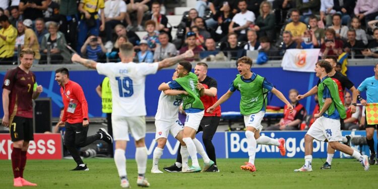 Belçika’dan beklenmedik başlangıç: Slovakya sürprizi