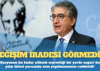 CHP Genel Başkan Yardımcısı Yalçın Karatepe: Dört taleple gittik, 4 saatin sonunda değişim iradesi görmedik