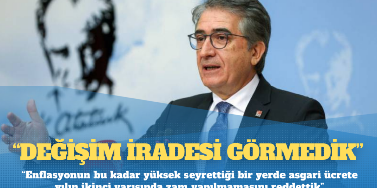 CHP Genel Başkan Yardımcısı Yalçın Karatepe: Dört taleple gittik, 4 saatin sonunda değişim iradesi görmedik