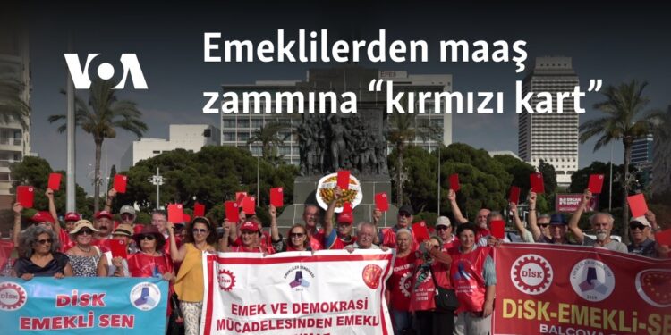 Emeklilerden maaş zammına “kırmızı kart”