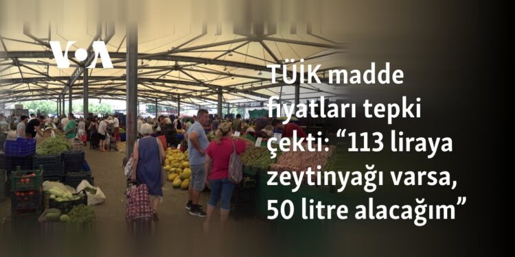 TÜİK madde fiyatları tepki çekti: “113 liraya zeytinyağı varsa, 50 litre alacağım”