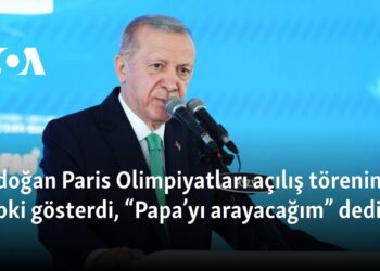 Erdoğan Paris Olimpiyatları açılış törenine tepki gösterdi, “Papa’yı arayacağım” dedi
