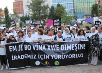 İradeye saygı yürüyüşçüleri Êlih’te: Rejim sona erene kadar mücadele sürecek