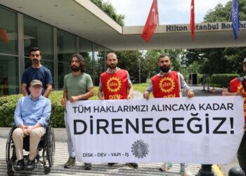 Taksim Hilton Otel’de işçilerin direnişi kazanımla sonuçlandı