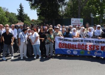 Bakırköy Cezaevi önünde ‘Özgürlüğe ses ver’ eylemi