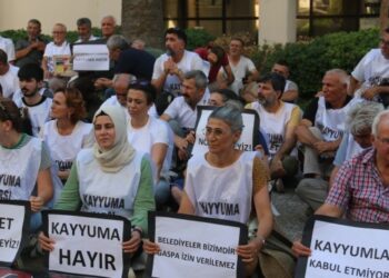 İzmir’deki kayyım nöbetinde ortak mücadele çağrısı
