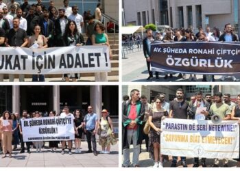 Birçok kentte tutsak avukata özgürlük talebi