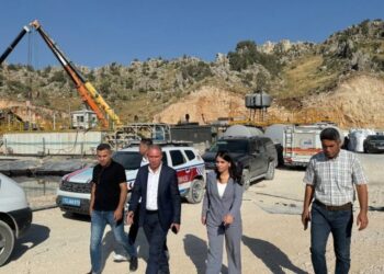 DEM Parti heyeti, Gabar Dağı’nda incelemede bulundu