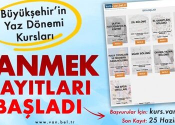Wan’da belediyelerin çocuk kurslarına binlerce başvuru