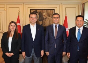 Eşbaşkanlar Zeydan ve Uzunay’dan İmamoğlu’na ziyaret