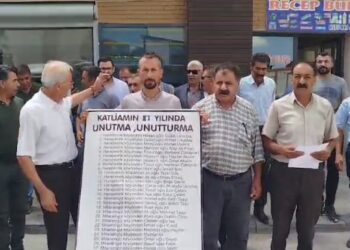 33 Kurşun anması: Özür dilenmeli, anıt yapılmalı