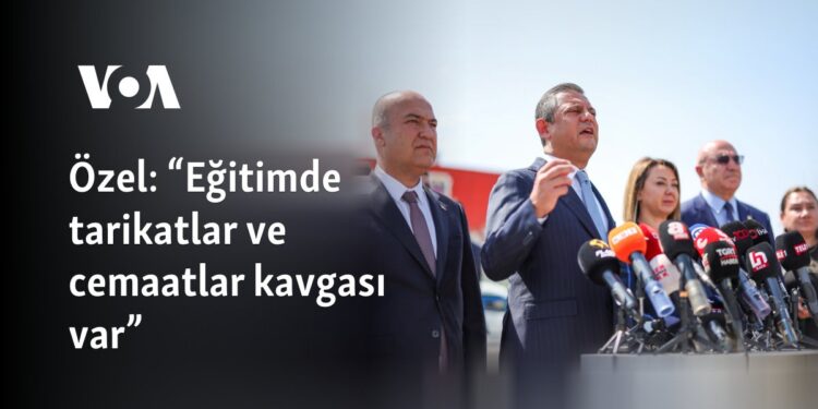 Özel: “Eğitimde tarikatlar ve cemaatlar kavgası var”