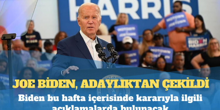 ABD Başkanı Joe Biden, adaylıktan çekildi