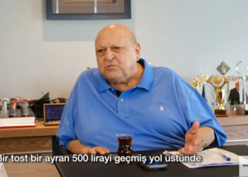 Abdullah Kiğılı fahiş fiyatlara isyan etti: ‘Bir tost, bir ayran 500 lira’