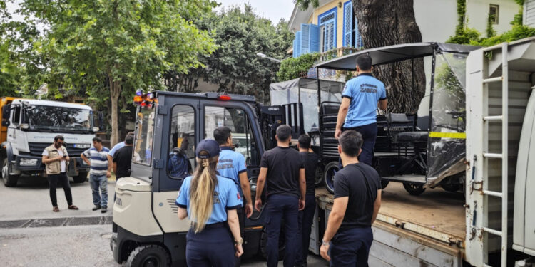 Adalar’da Elektirikli Araçlar Toplatılmaya Başlandı