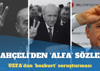 Bahçeli UEFA’yı kınadı