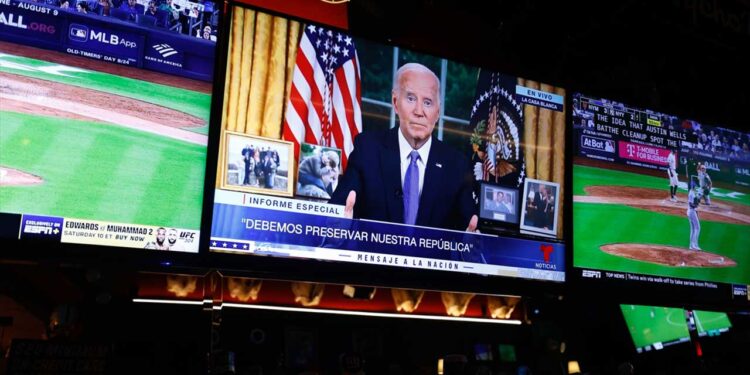 Biden, başkanlık yarışından çekildikten sonra ilk kez halka seslendi