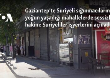 Gaziantep’te Suriyeli sığınmacıların yoğun yaşadığı mahallelerde sessizlik hakim: Suriyeliler işyerlerini açmadı
