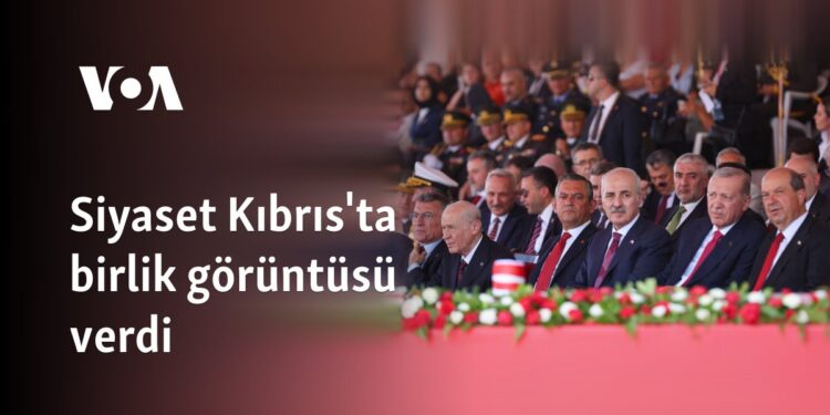 Siyaset Kıbrıs’ta birlik görüntüsü verdi