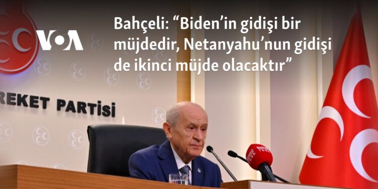 Bahçeli: “Biden’in gidişi bir müjdedir, Netanyahu’nun gidişi de ikinci müjde olacaktır”