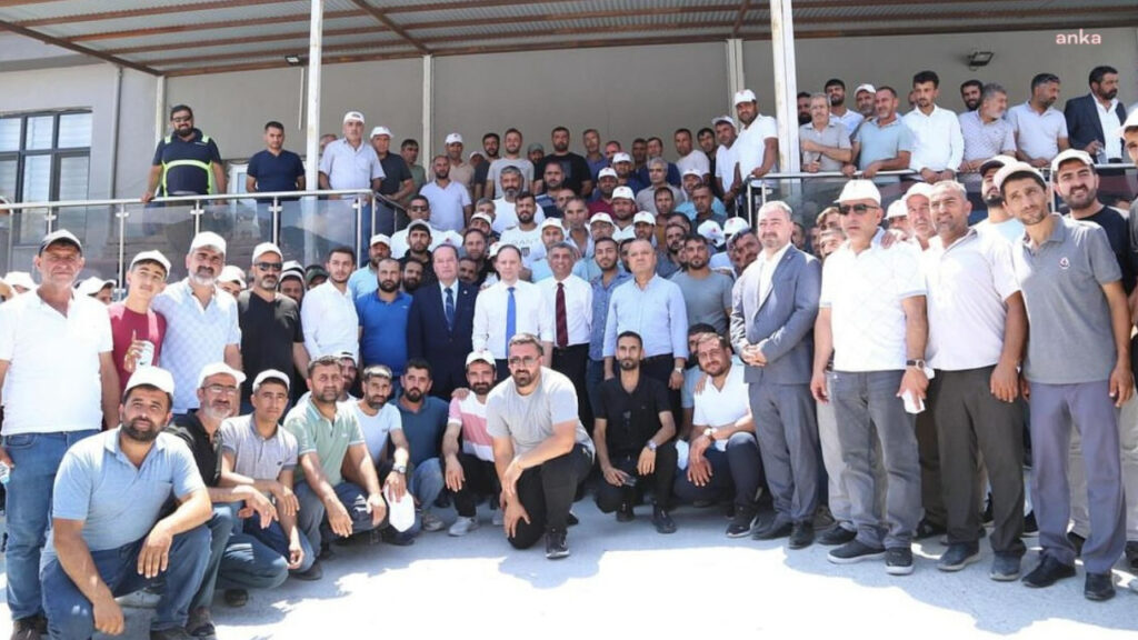 CHP'den Maden İşçilerinin Grevine Destek