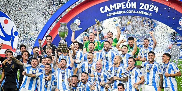 Copa America şampiyonu Arjantin oldu!