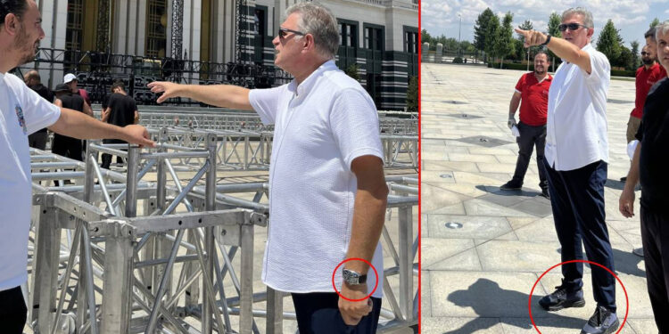 Cumhurbaşkanı Danışmanının Milyonluk Saati Gündem Oldu