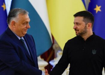 Eleştirilerin odağındaki Orban, Kiev’i ziyaret etti