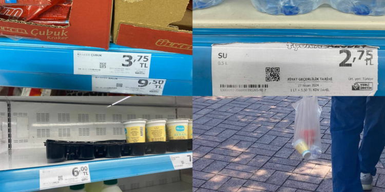 Emeklinin öğlen menüsü: Ayran, su ve kraker