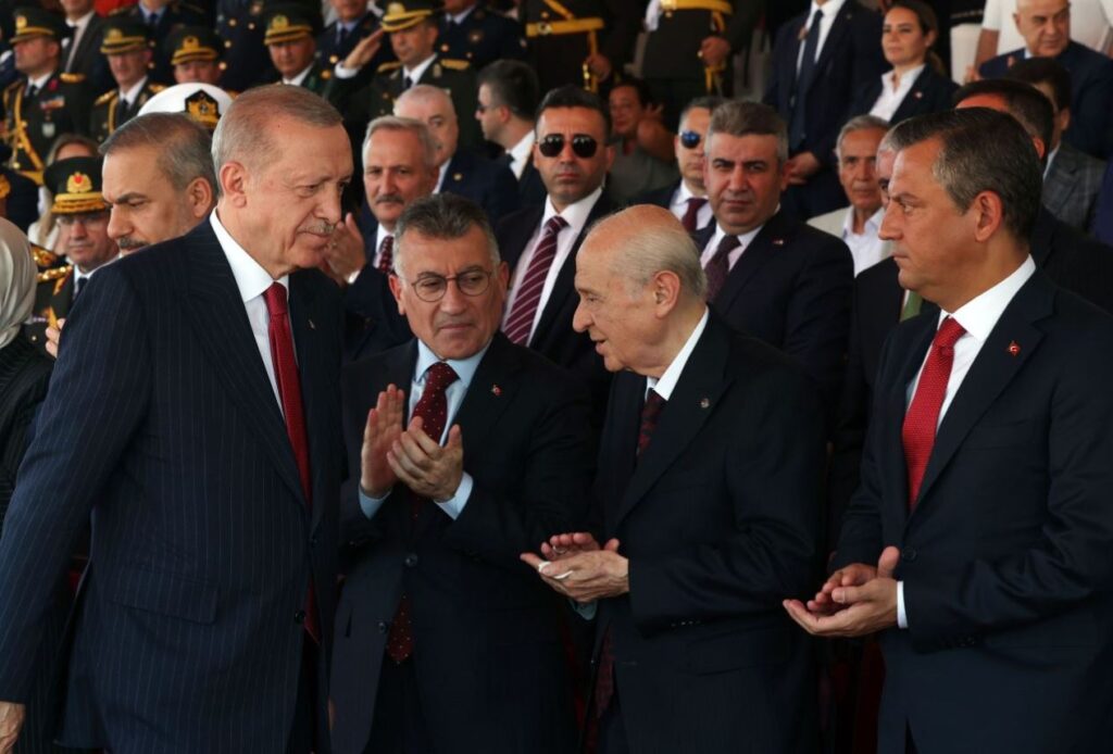 Erdoğan, Özel ve Bahçeli Kıbrıs’ta buluştu: Yemekte ne konuşuldu?