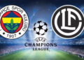 Fenerbahçe-Lugano Maçının 11'leri Belli Oldu