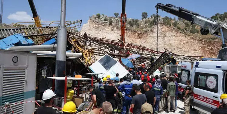 Gabar’da petrol arama sahasında sondaj kulesi devrildi; 1 işçi enkaz altında can verdi