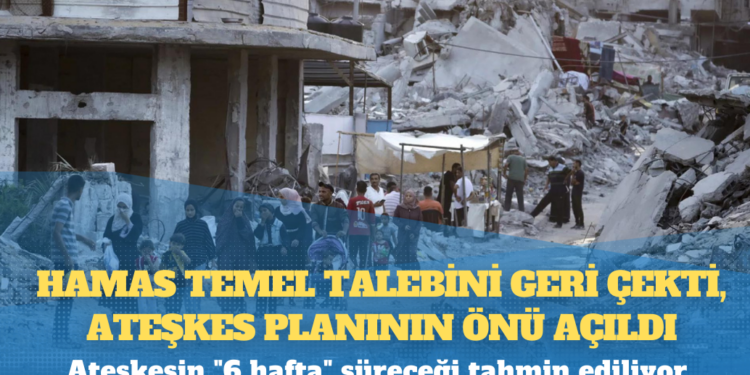Hamas temel talebini geri çekti, ateşkes planının önü açıldı