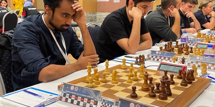 İş Bankası 100. yıl Satranç Süper Ligi’nin 5. Turunda, PAÜSA SK lider olarak yoluna devam ediyor